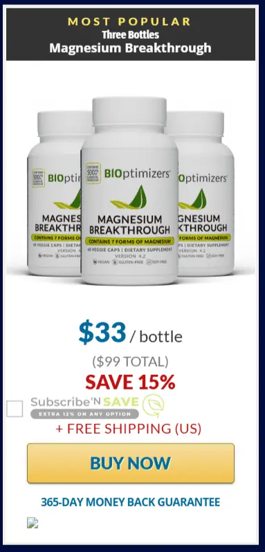 magnesium breakthrough 3 bottles price
